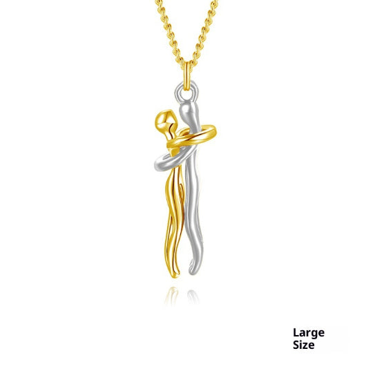 Embrace Emotional Expression Collarbone Pendant Necklace