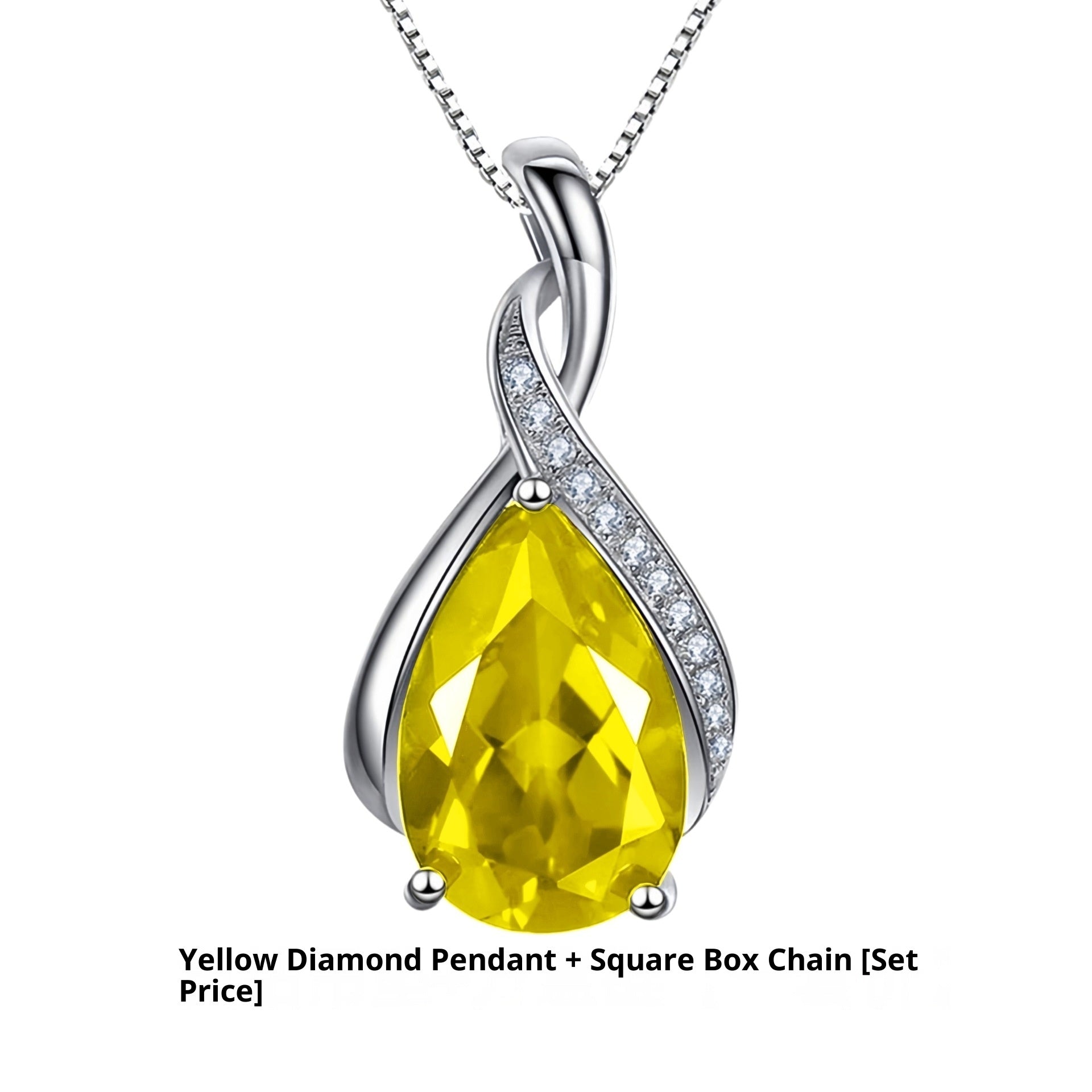 Elegant Natural Purple Navy Blue Pendant Simple